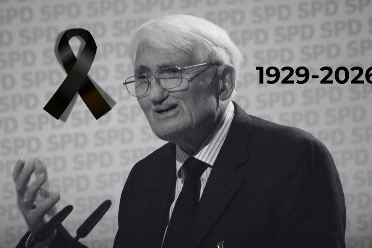 Fallece Jürgen Habermas, filósofo alemán, figura clave de la Escuela de Frankfurt y padre de la teoría de la acción comunicativa