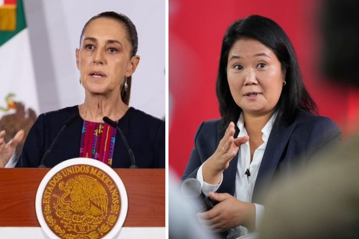 Sheinbaum abre la puerta a reanudar relaciones con Perú si existe voluntad del nuevo gobierno de Keiko Fujimori