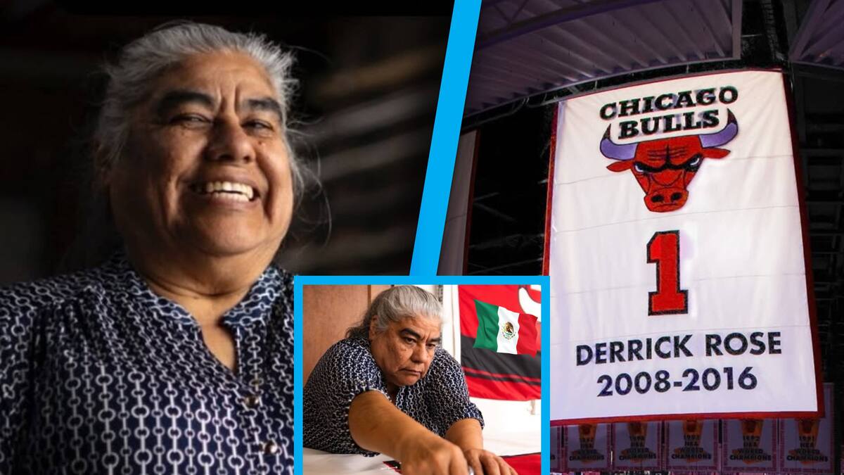 María Estela Parra, la mexicana que se hizo viral en la NBA por crear los banners de los números retirados de los Chicago Bulls y llorar tras más de 20 años que no hacía uno