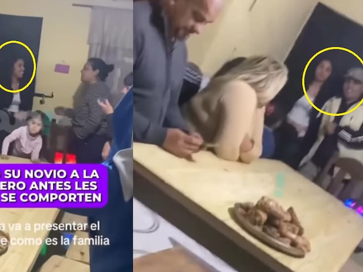 Chica pide a su familia que se comporten antes de presentarles a su novio y se vuelve viral