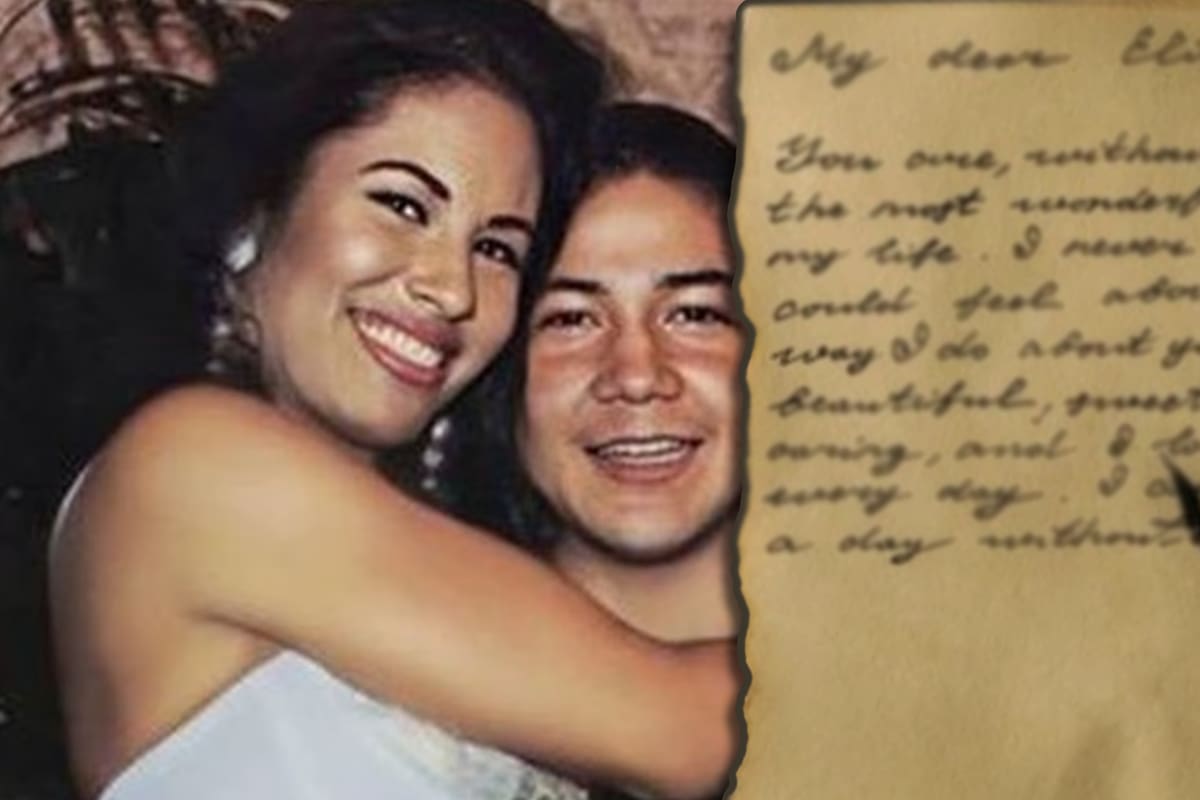 Esto decía la emotiva carta que Selena Quintanilla le dejó a Chris Pérez antes de casarse