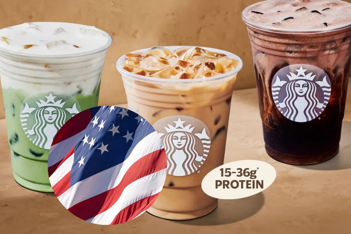 Starbucks lanzará lattes y espuma fría ricos en proteínas