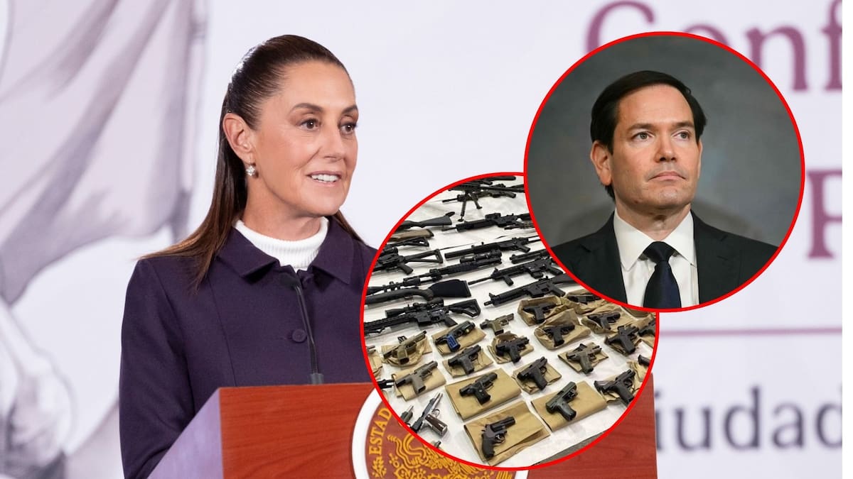 Sheinbaum pide a Estados Unidos hacer su parte en seguridad: llama a frenar el tráfico de armas, reforzar incautaciones y reducir el consumo de drogas