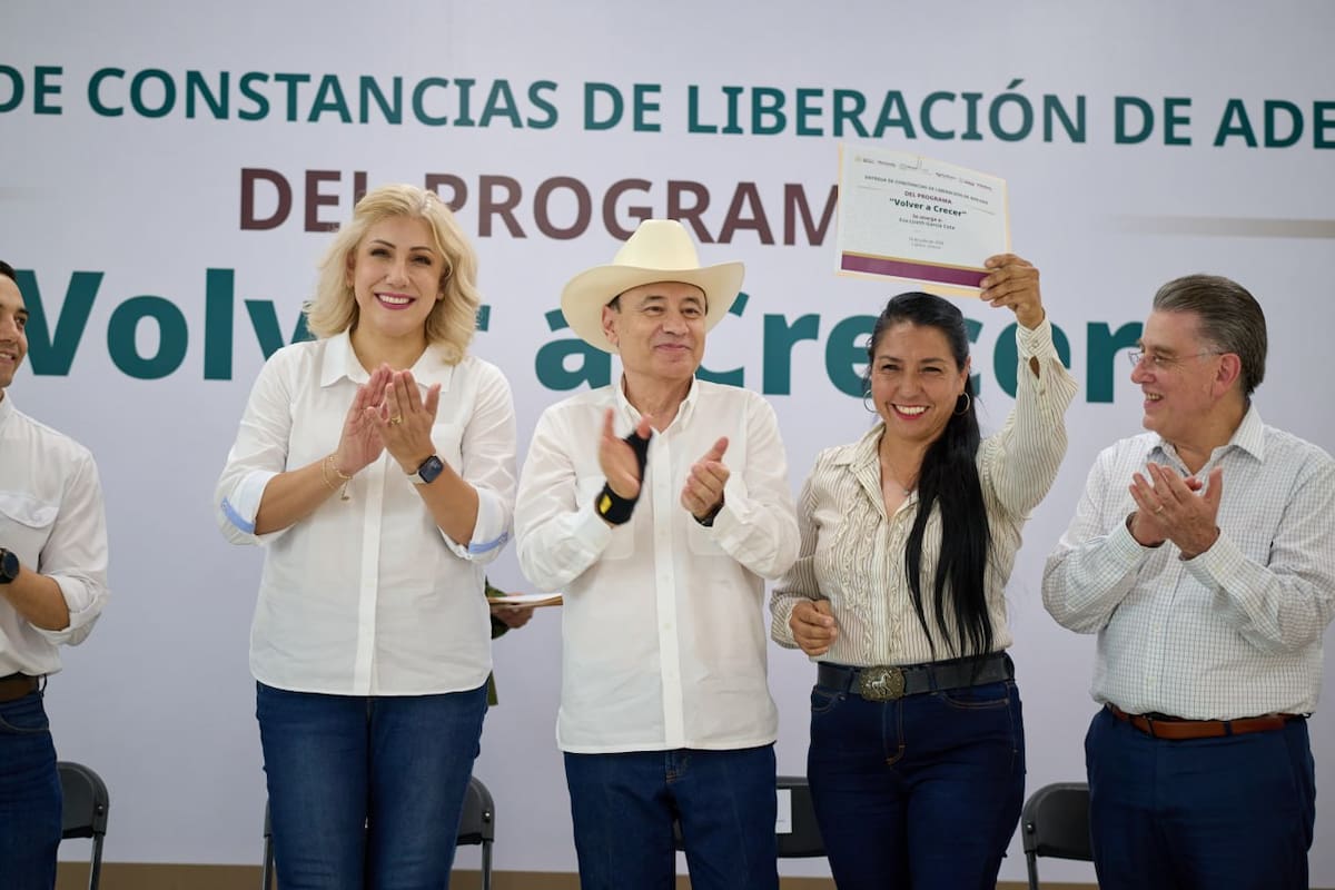 Productores de Sonora podrán recuperar tierras y garantías: estos adeudos tendrán liberación total o descuento del 30% con el programa Volver a Crecer