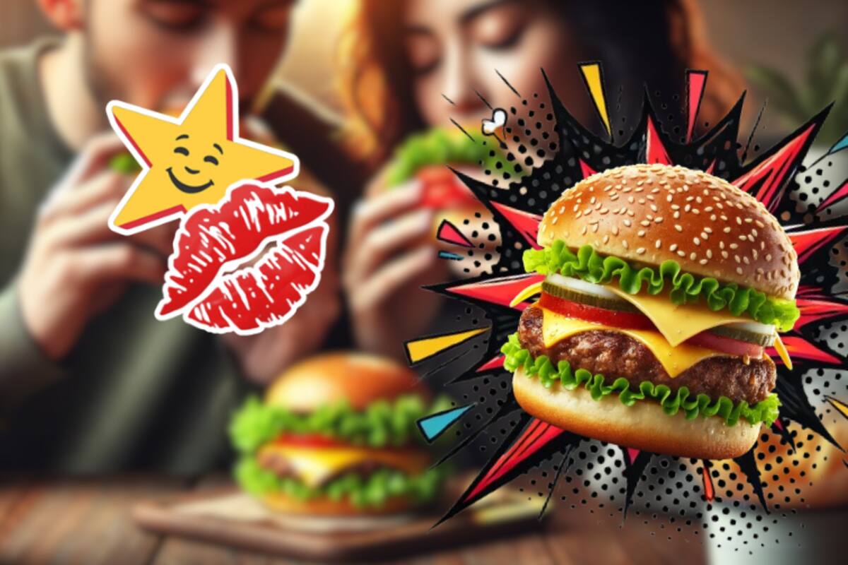 Este restaurante de comida rápida te regala hamburguesas por besar a alguien este 14 de febrero