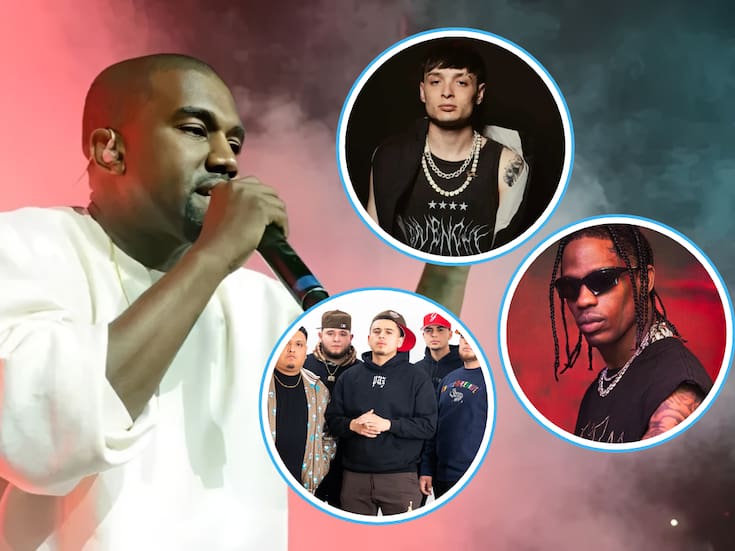 Peso Pluma, Travis Scott y Fuerza Regida serían invitados de Kanye West en su concierto de CDMX: todos los detalles del creciente rumor