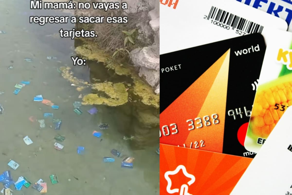 El lago viral de TikTok donde lanzan tarjetas de crédito: ¿qué es y dónde está?