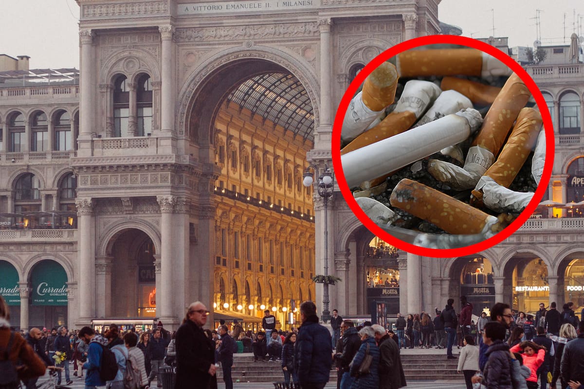 Milán prohíbe fumar al aire libre en toda la ciudad: esto costarán las multas