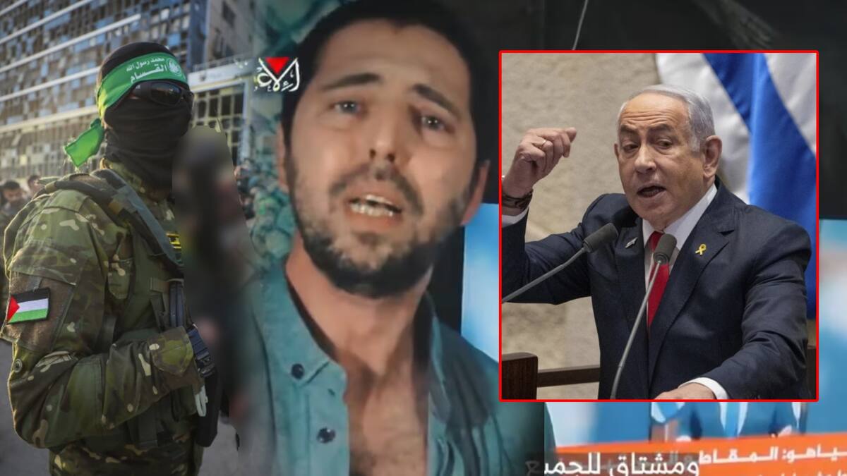 En un tono desesperado el rehén tomado por Hamás, Elkana Bohbot, pide a Israel terminar la guerra, pues no ha visto a su hija ni esposa. | EFE y AP