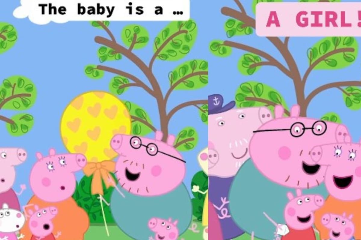 ¡Peppa Pig tendrá una hermanita! Mamá Cerdita hace un “Gender Reveal”