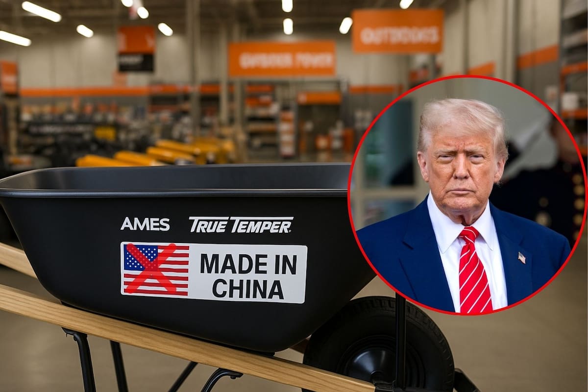 Carretillas “Made in USA” promovidas por Trump ahora se fabrican en China