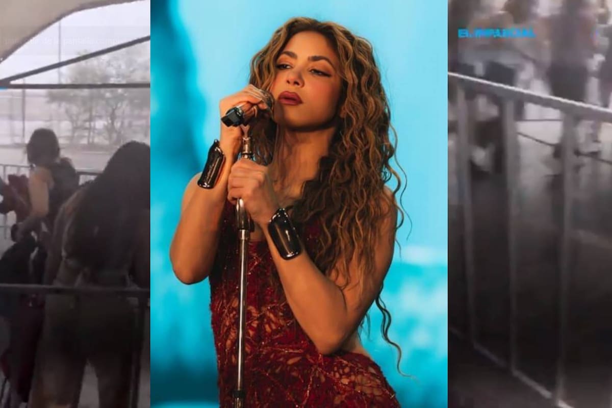 Llueve previo al concierto de Shakira en Hermosillo y cambian su horario de presentación (VIDEOS)