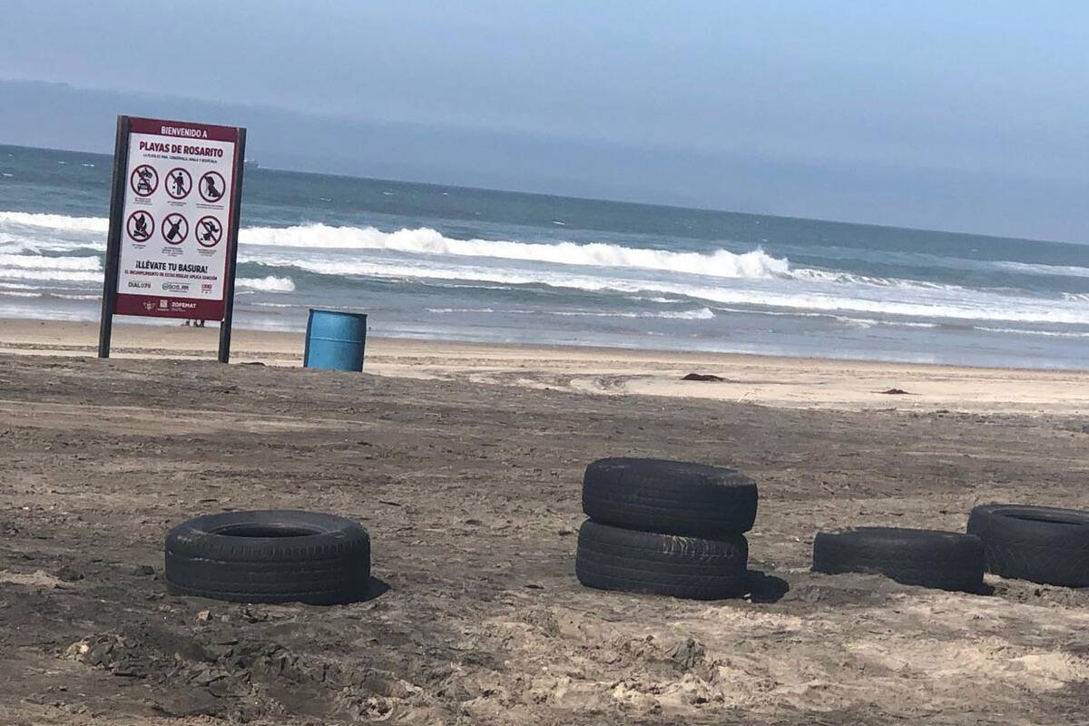 Playa centro de Rosarito está en la norma permitida: Coepris