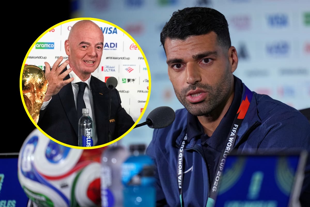 Medhi Taremi, capitán de Irán, explota contra la FIFA luego de quedar al borde la eliminación: “Es un desastre de Copa del Mundo”