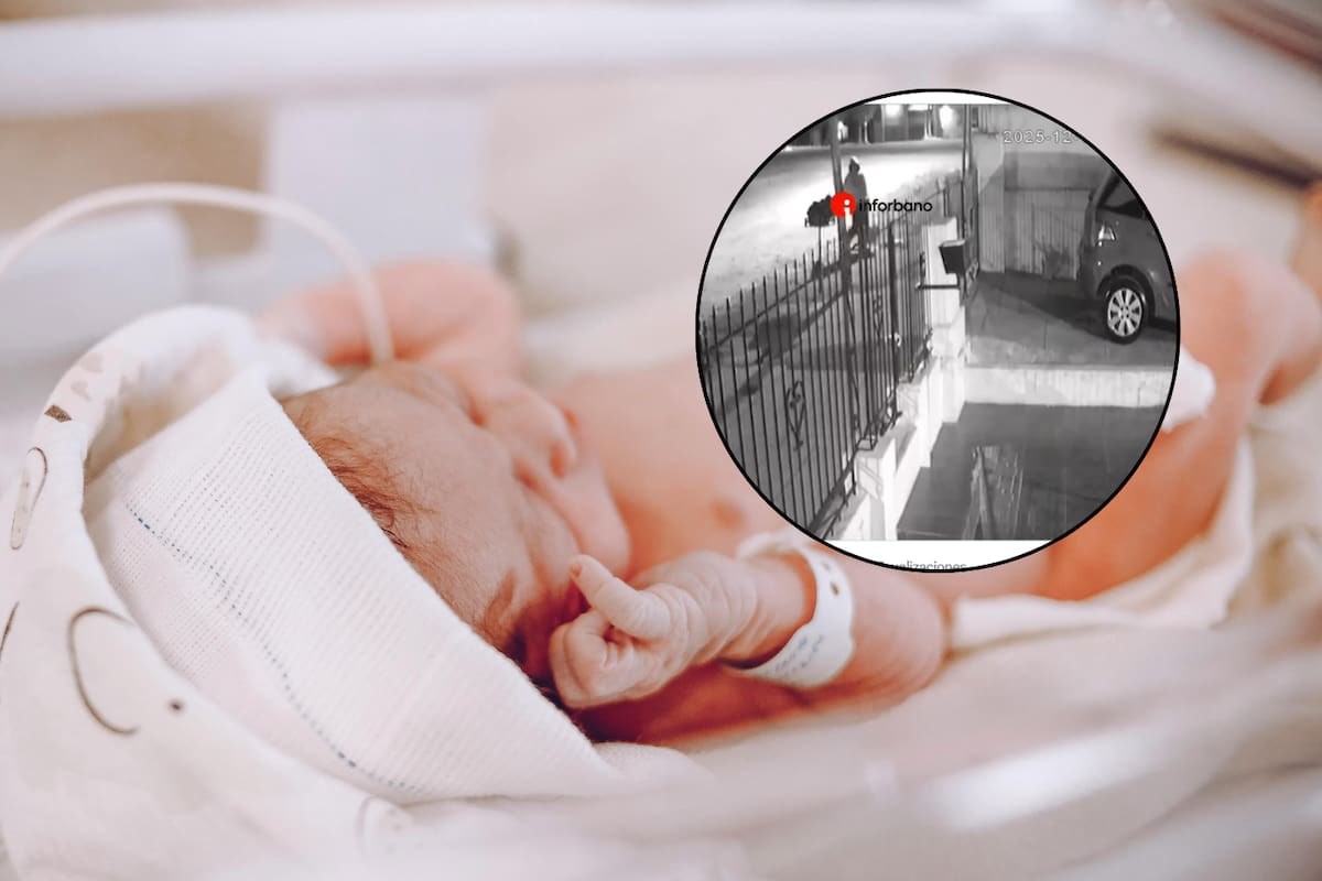 VIDEO: Bebé recién nacido fue abandonado en una bolsa de basura en plena vía pública; una vecina escuchó su llanto y lo salvó