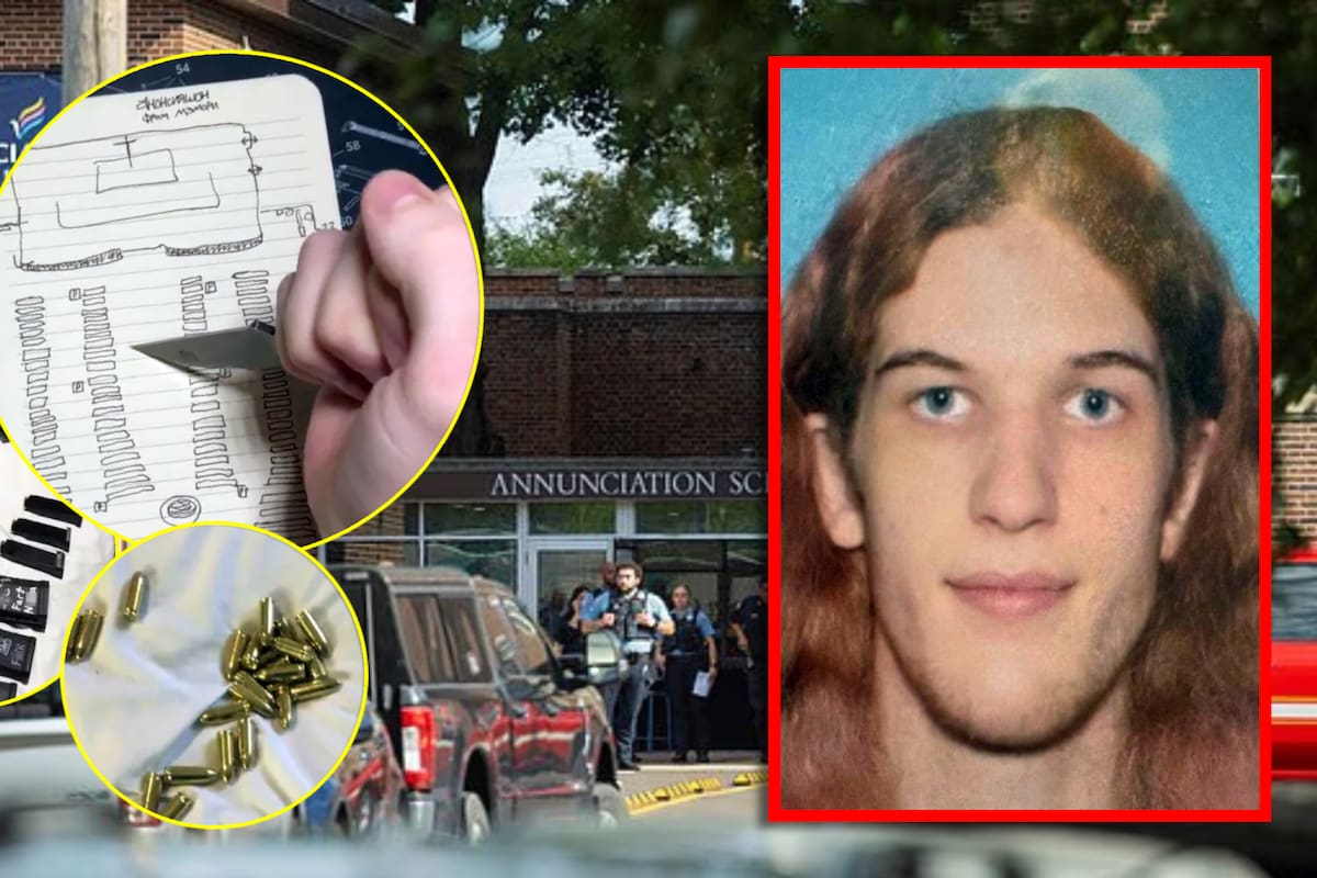 Encuentran terrorífico canal de YouTube del tirador de Minneapolis, que atacó una escuela católica y mató a 2 niños; su manifiesto revela obsesión con asesinos seriales y estado mental perturbado