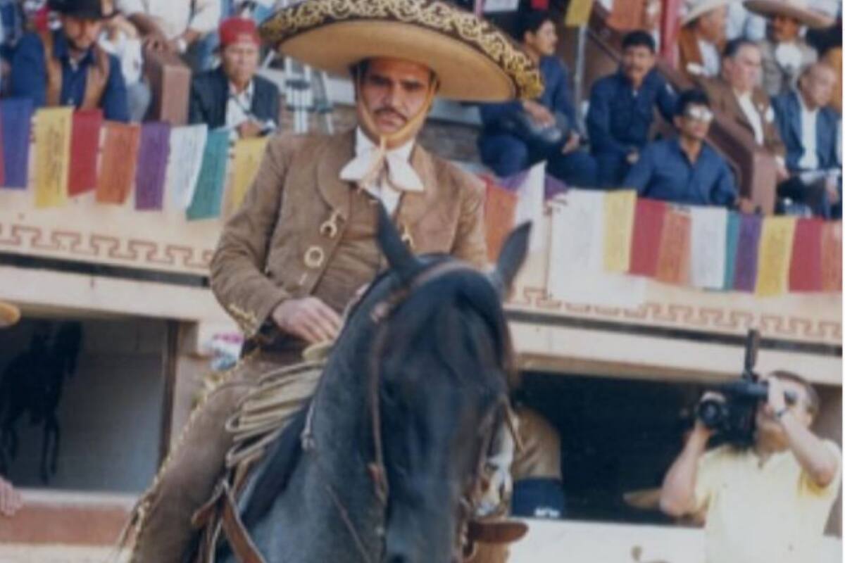 Se publican imágenes exclusivas de la bioserie de Vicente Fernández