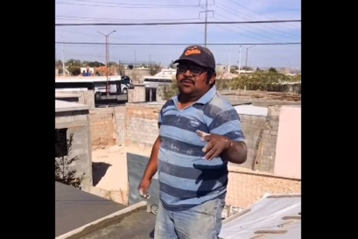 Albañil dice que trabaja duro para tratar de cambiar el rumbo de su hijos