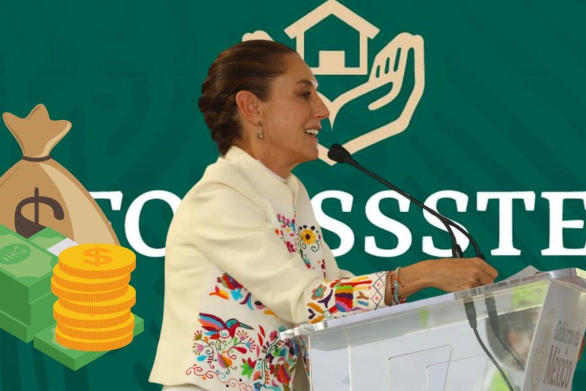 Claudia Sheinbaum anuncia quitas y congelamiento de créditos de Fovissste para aliviar deudas impagables