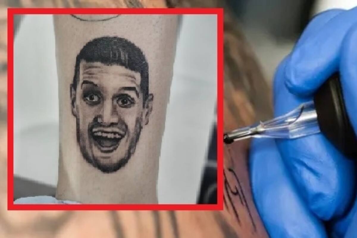 VIRAL: Fan de Adrian Marcelo se tatua su rostro