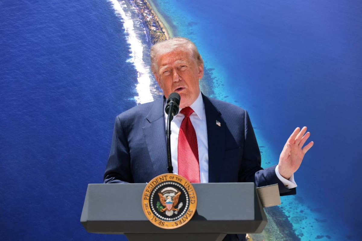 Donald Trump propone llamar “Océano Trump” al Atlántico o al Pacífico y suma los océanos a su lista de lugares que quiere renombrar