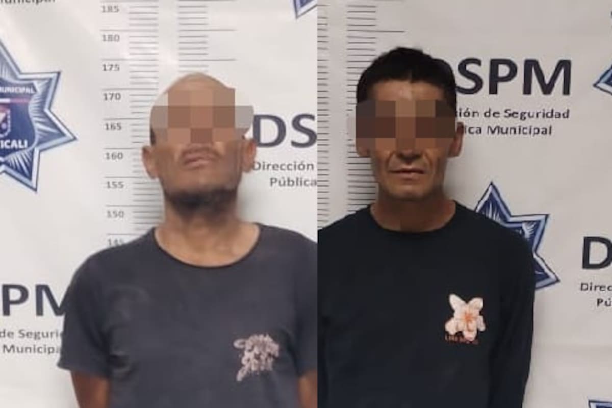 Sorprenden a dos hombres dentro de preescolar cerrado