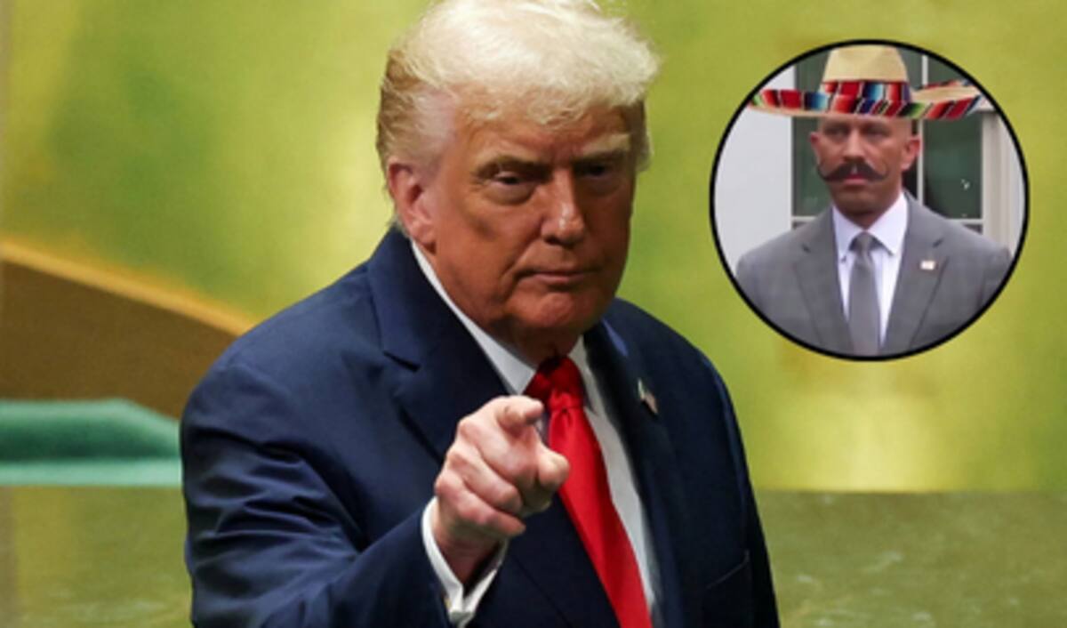 Grupos hispanos repudian video de Trump que caricaturiza a líder demócrata como mexicano