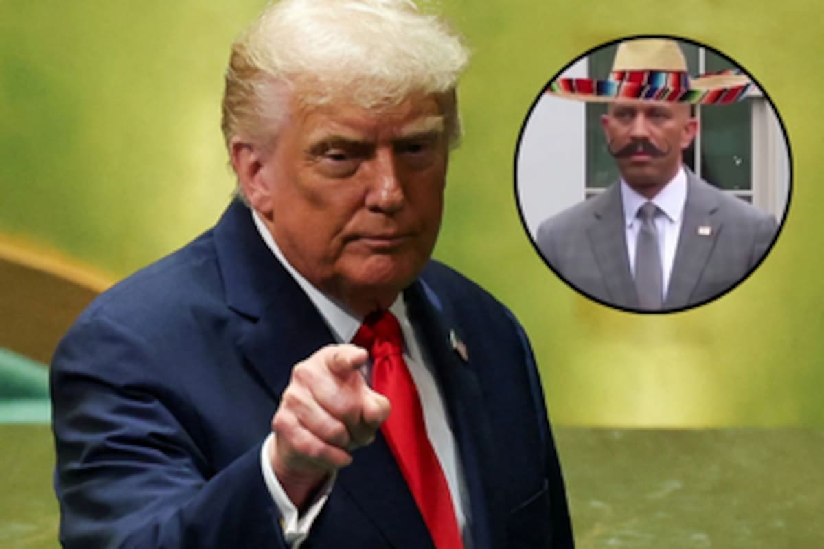 Grupos hispanos repudian video de Trump en el que caricaturiza a líder demócrata como mexicano