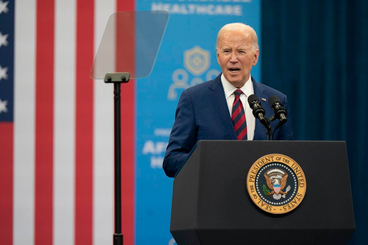 Interrumpen acto de campaña de Biden, Obama y Clinton por su postura en Gaza