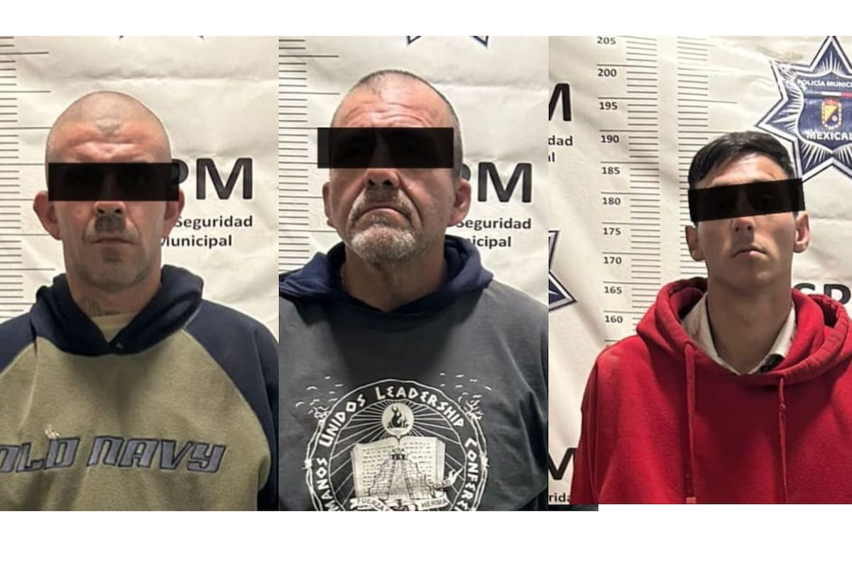 Caen tres con cable robado de empresa telefónica