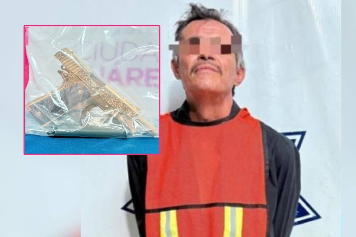 Hizo su pedido borracho, no le entendieron y disparó; lo detienen y descubren que era buscado por feminicidio en Ciudad Juárez
