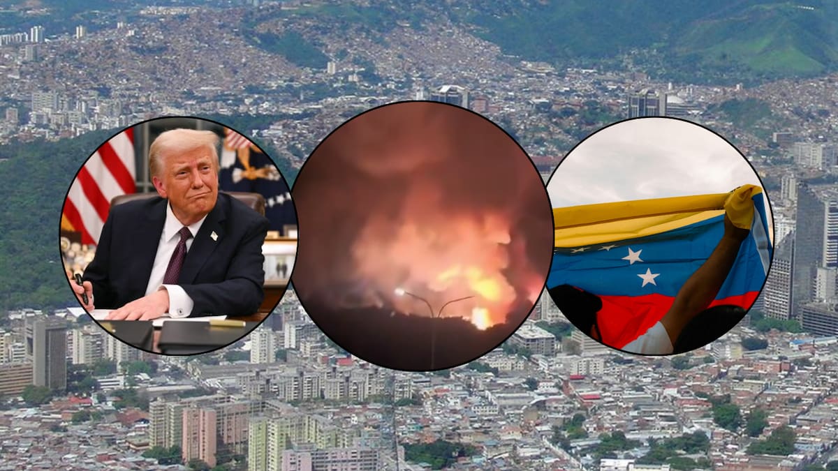 “Que regrese Maduro”: Seguidores del chavismo protestan contra Trump