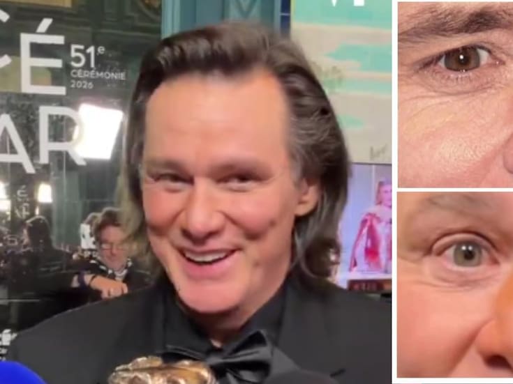¿Es un clon? La teoría viral que asegura que Jim Carrey no es el mismo tras una extraña aparición en los César 2026