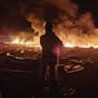 Incendio de basura en la avenida Internacional de SLRC genera intensa columna de humo