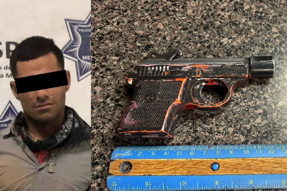 Hombre intentó asaltar comercio con arma de utilería en Pueblo Nuevo