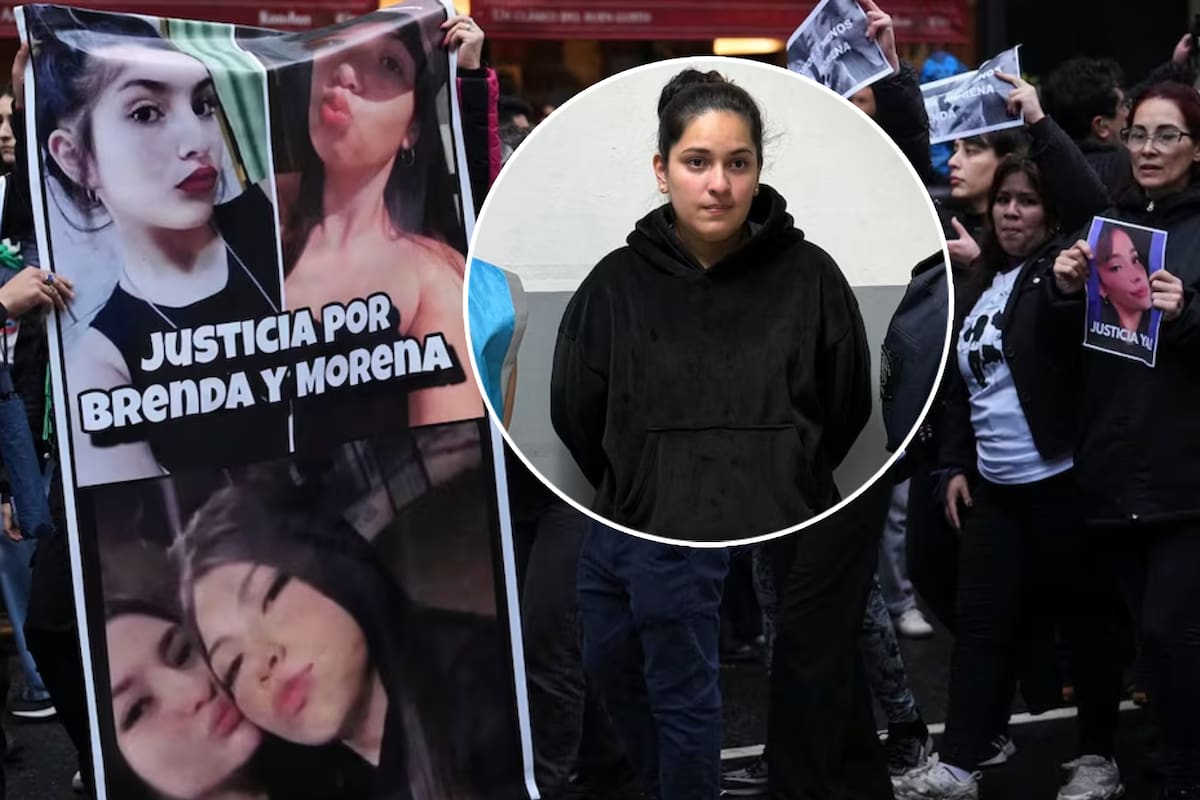 La estaban entrevistando en la TV Argentina hasta que llegan a arrestarla por triple feminicidio