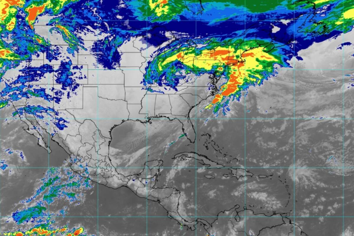 Clima en México: Se esperan lluvias puntuales intensas en 4 estados del País