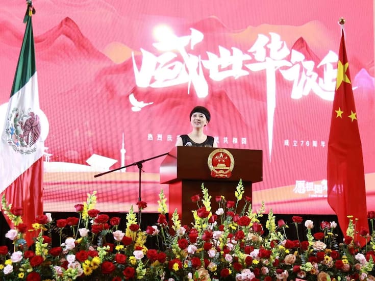 Discurso de la Cónsul General China Mtra. Fu Xinrong en la celebración del 76 Aniversario de la fundación de la República Popular China