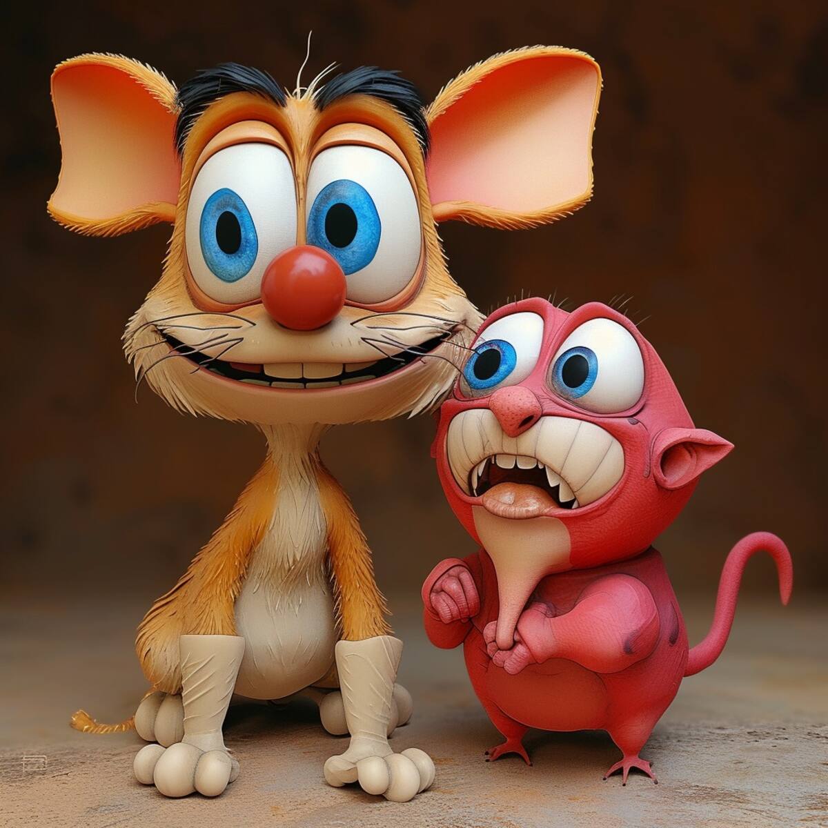 Caras de maníacos: La inteligencia artificial de Midjourney reinventa a los icónicos personajes.