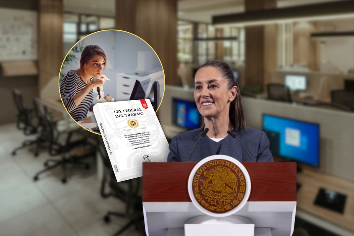 Ley Federal del Trabajo confirmó el descanso obligatorio de 30 minutos mínimos de comida y advirtió que si el trabajador no puede salir de la oficina ese tiempo debe pagarse como jornada laboral