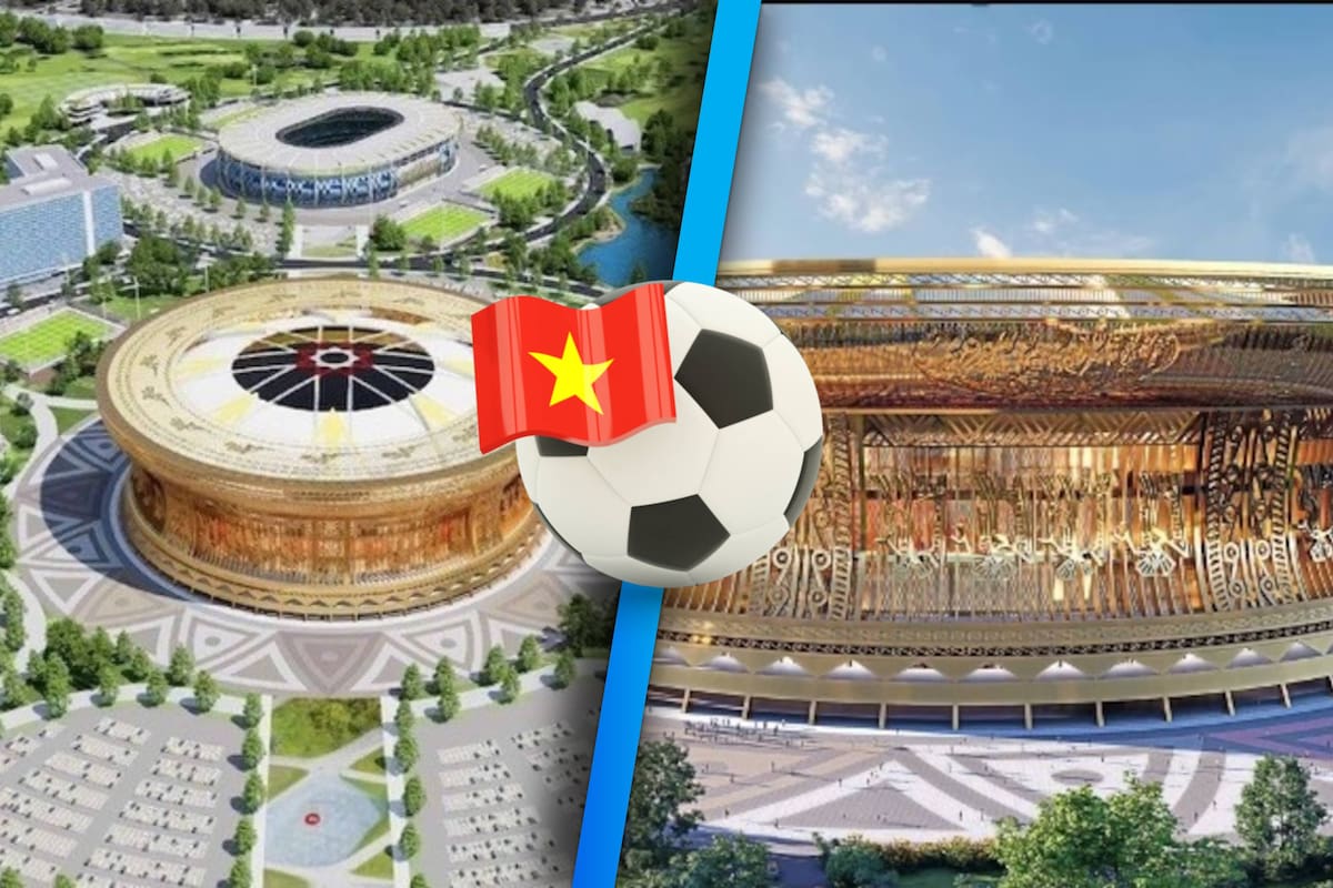 Vietnam inicia la construcción del estadio de futbol más grande del mundo