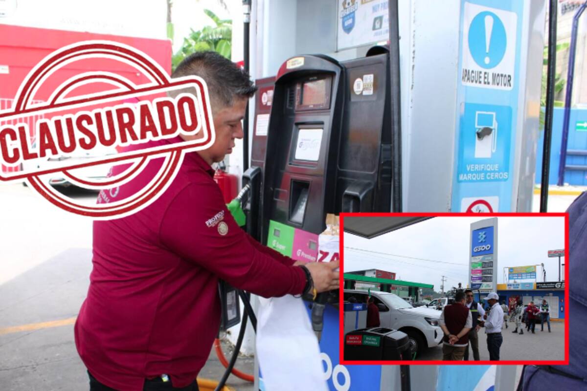 Gasolineras en Tabasco vendían litros incompletos: clausuran cuatro y detectan cinco instrumentos irregulares