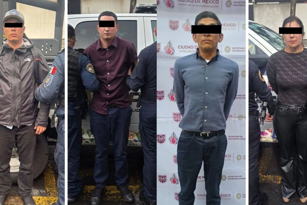 Cinco colombianos detenidos tras robos a automovilistas en Ciudad de México con decomiso de 80 mil pesos arma de fuego y seguimiento por C2 vinculan a presunta banda con al menos cinco asaltos en Cuajimalpa Cuauhtémoc e Iztapalapa