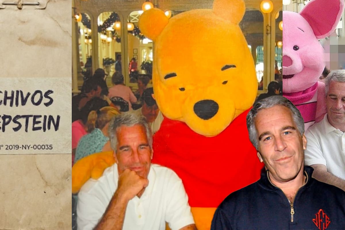 Por qué Winnie Pooh sale en los archivos de Epstein, delincuente sexual condenado que se quitó la vida en prisión de Estados Unidos, cuál es el contexto de la foto que se ha vuelto un meme viral