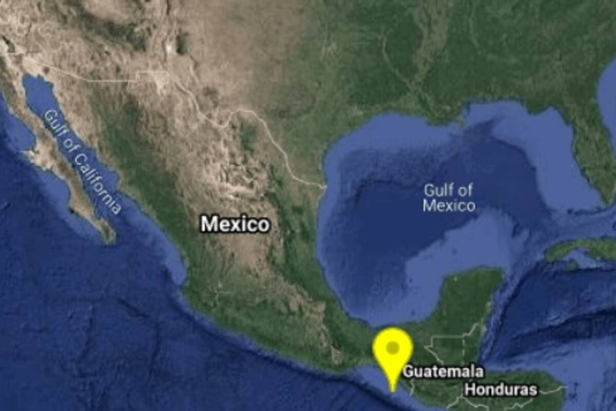 Se registra sismo magnitud 5,1 en Chiapas