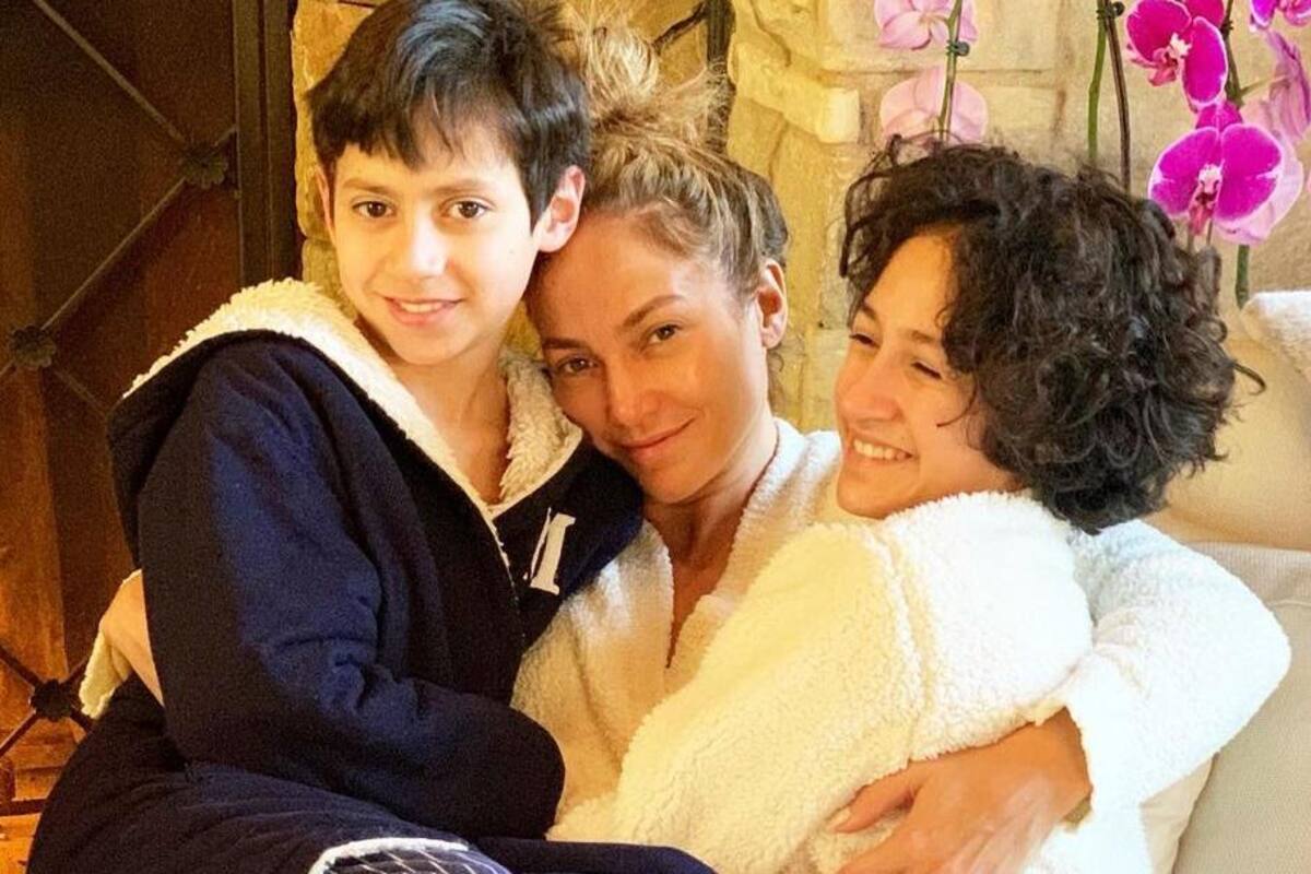 El tierno mensaje que le da JLo a sus hijos con Marc Anthony al cumplir 13 años