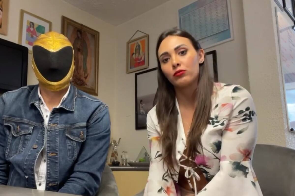 Tinieblas Jr. se disculpa con Macky por “nalguearla” y le pide que regrese al concurso de baile