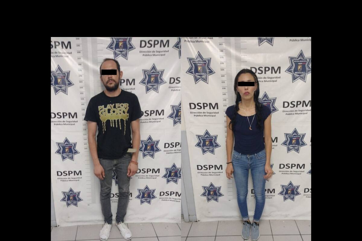Cae pareja sospechosa de un asalto