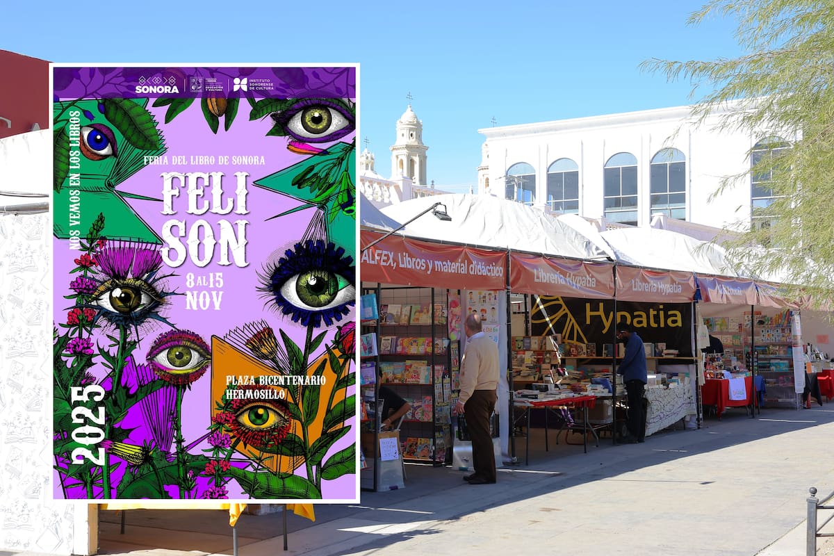 La Feria del Libro Sonora 2025 celebra su edición 25 con más de 60 presentaciones y actividades culturales