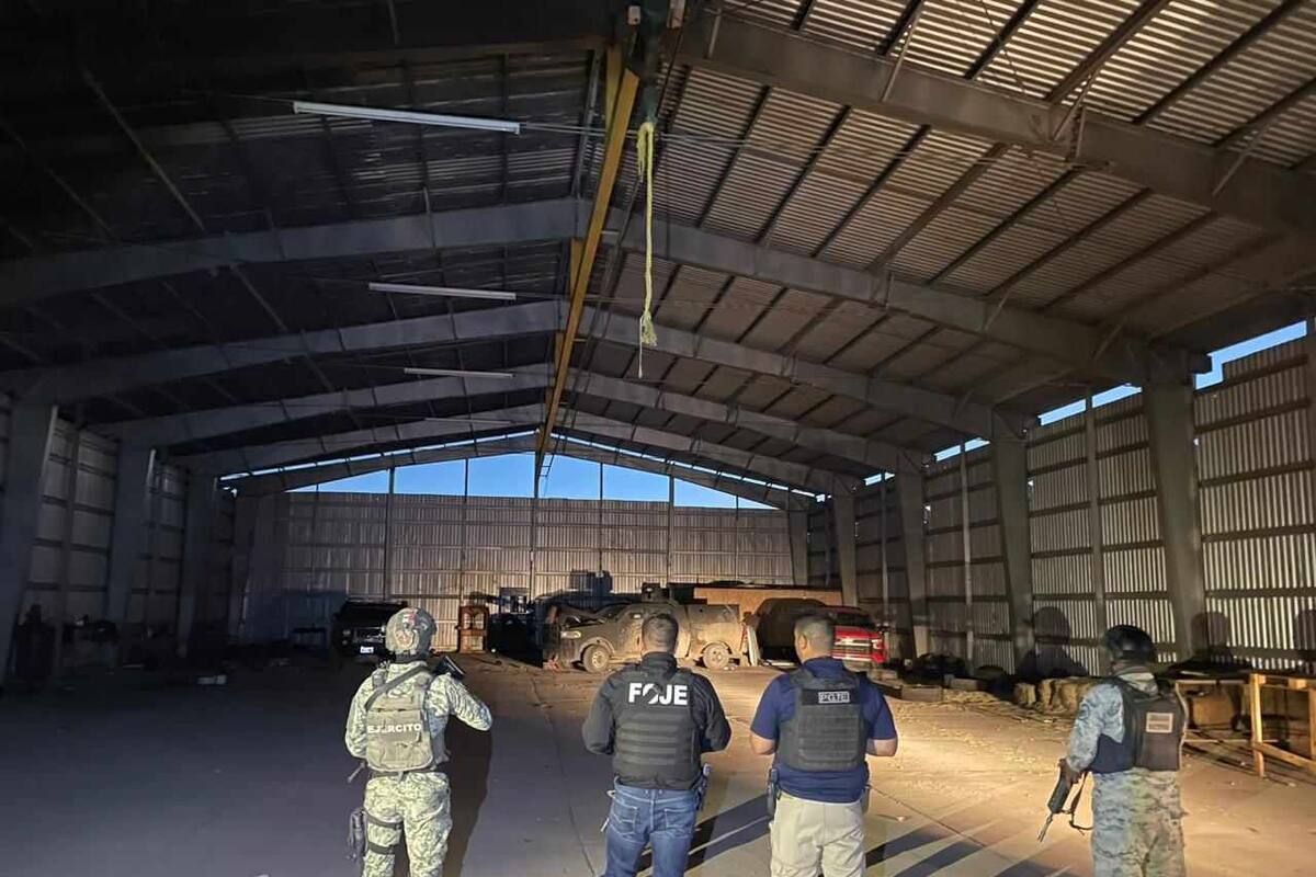 Aseguran un taller para blindaje artesanal clandestino en Sonoyta